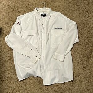Harley Davidson button down men’s shirt XXXL